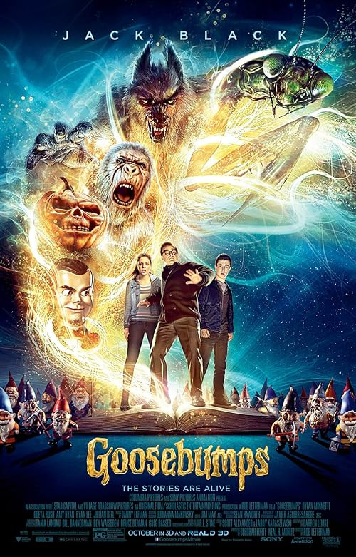 Goosebumps movie poster