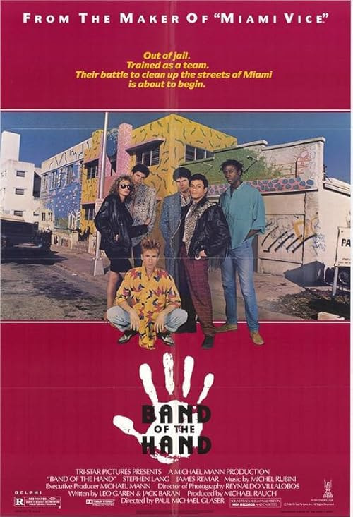 Band of the Hand movie poster