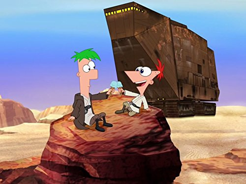 Phineas and Ferb: Star Wars movie poster