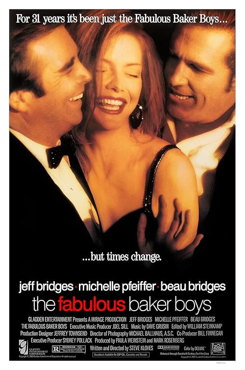 The Fabulous Baker Boys movie poster