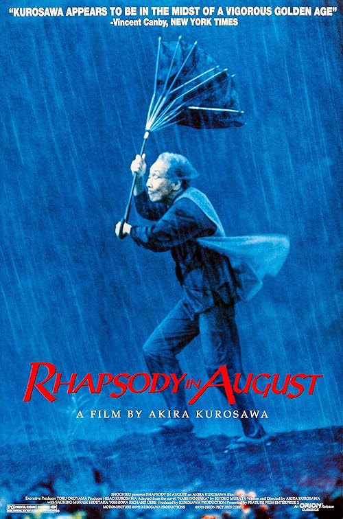 Rhapsody in August movie poster