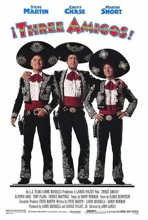 Three Amigos! movie poster