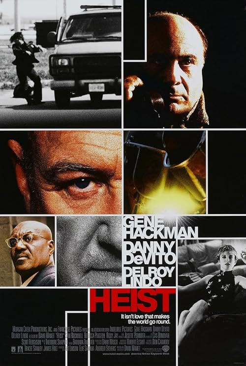 Heist movie poster