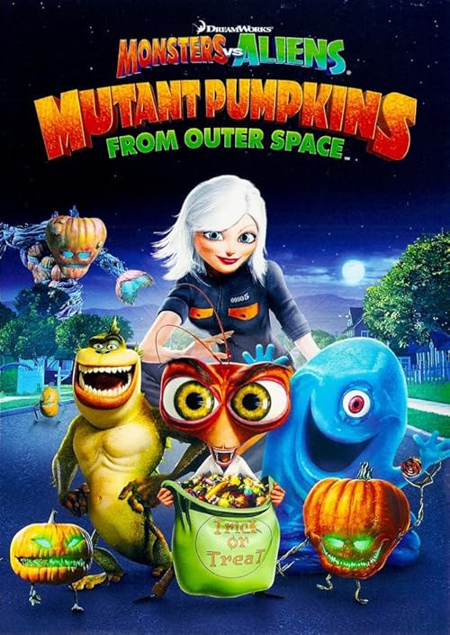 Monsters vs Aliens: Mutant Pumpkins from Outer Space movie poster