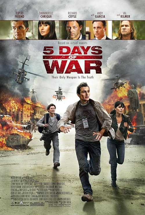 5 Days of War movie poster