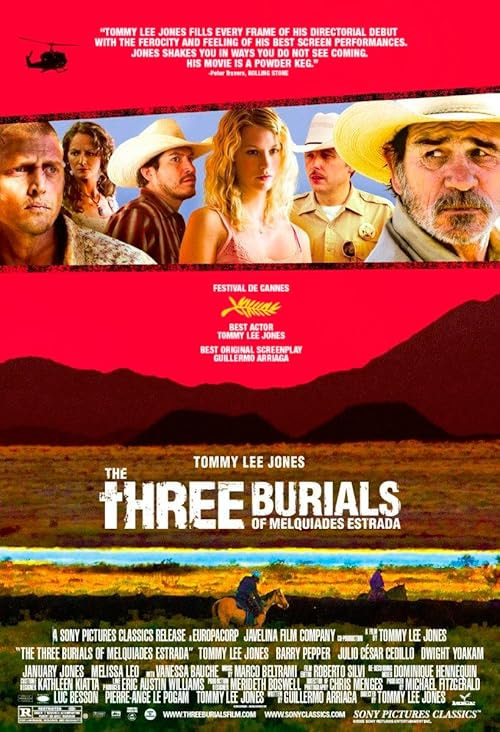 The Three Burials of Melquiades Estrada movie poster
