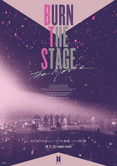 Burn the Stage: The Movie movie poster
