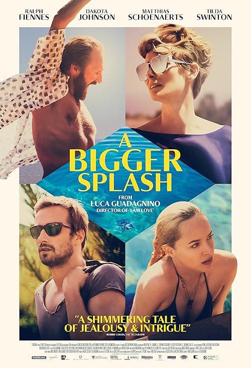 A Bigger Splash movie poster