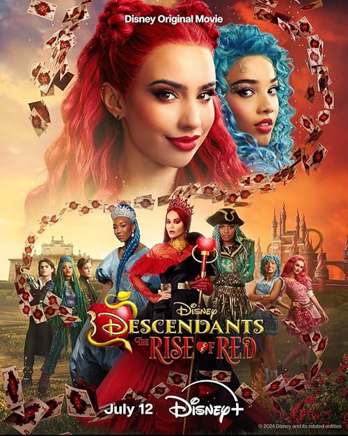 Descendants: The Rise of Red movie poster
