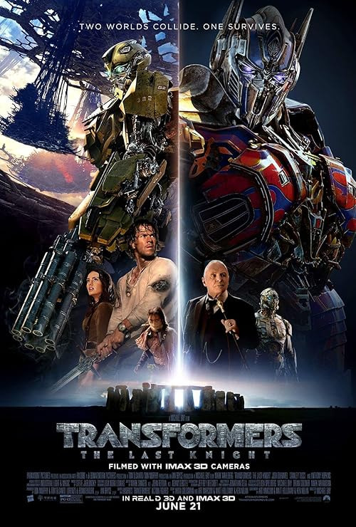 Transformers: The Last Knight movie poster