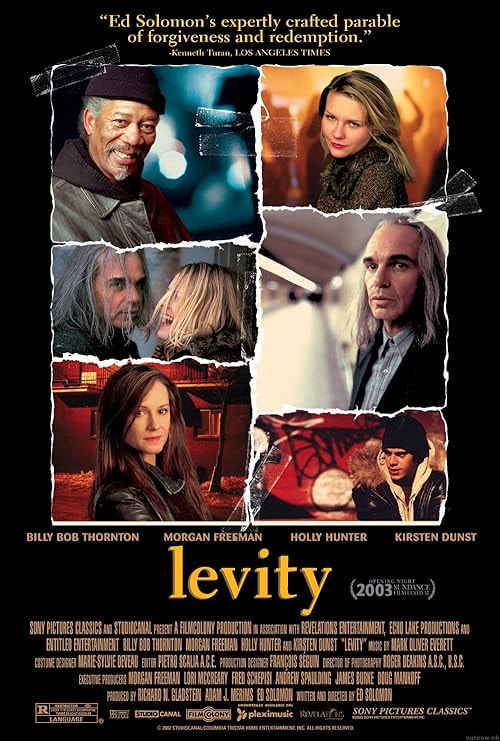 Levity movie poster