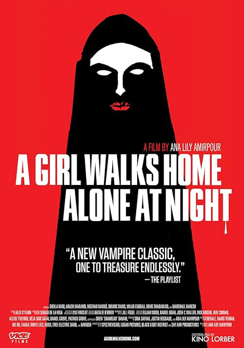 A Girl Walks Home Alone at Night movie poster