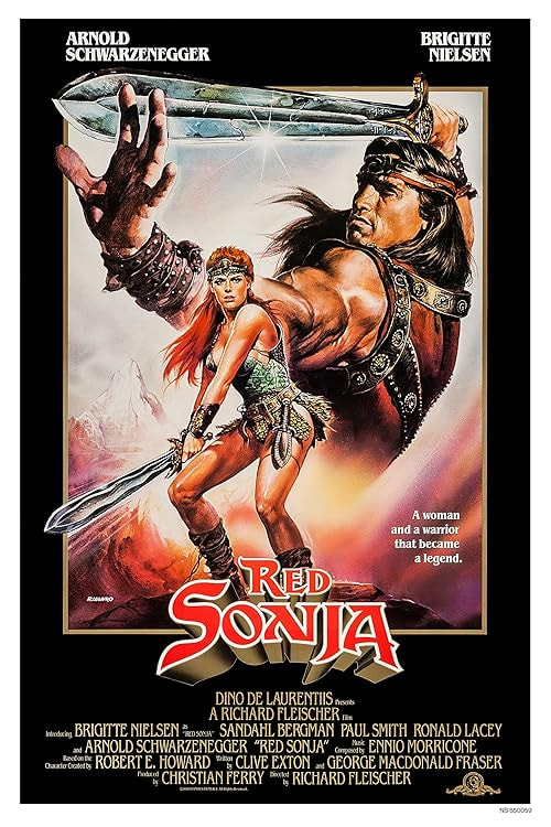 Red Sonja movie poster