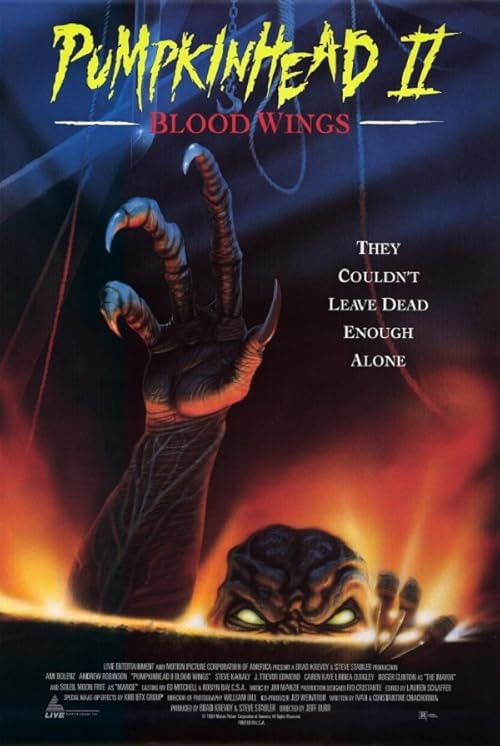 Pumpkinhead II: Blood Wings movie poster