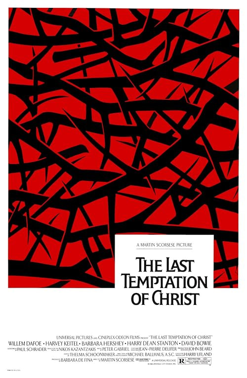 The Last Temptation of Christ movie poster