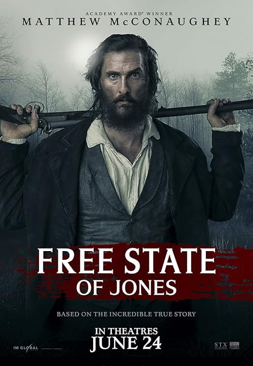 Free State of Jones movie poster