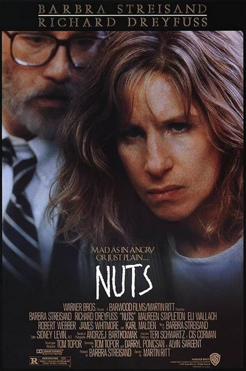 Nuts movie poster