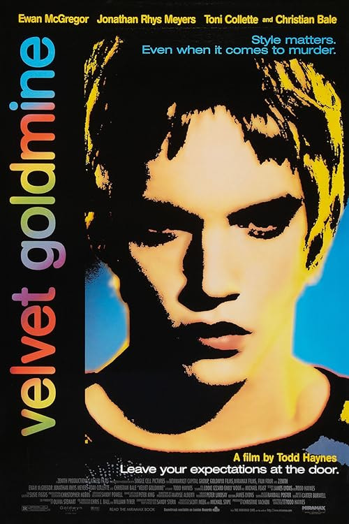 Velvet Goldmine movie poster