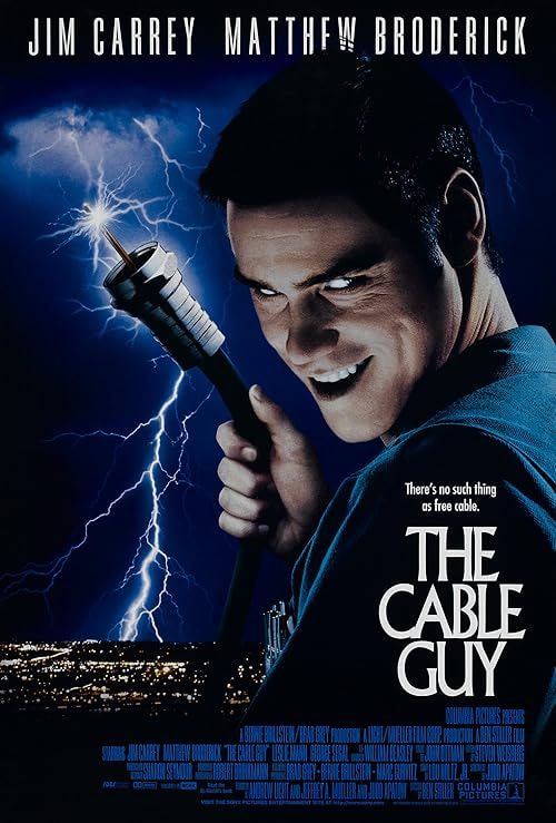 The Cable Guy movie poster