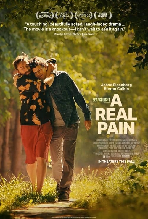 A Real Pain movie poster