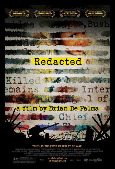 Redacted movie poster