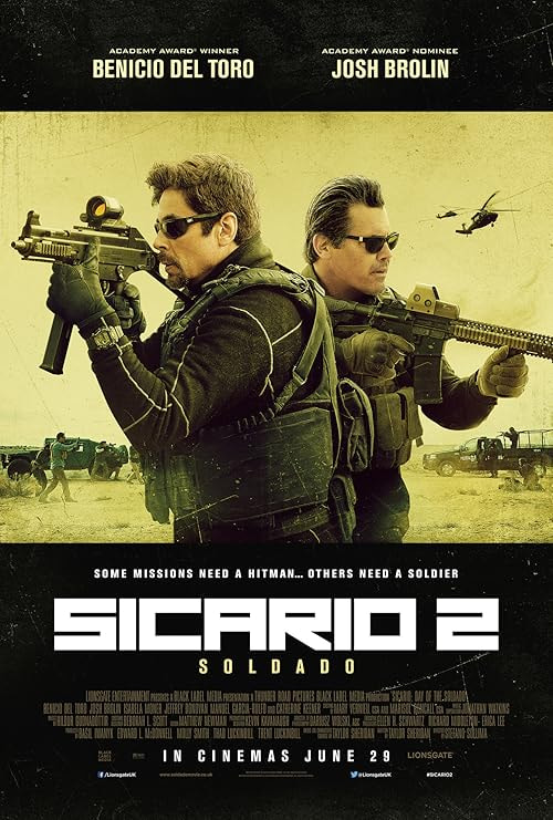 Sicario: Day of the Soldado movie poster