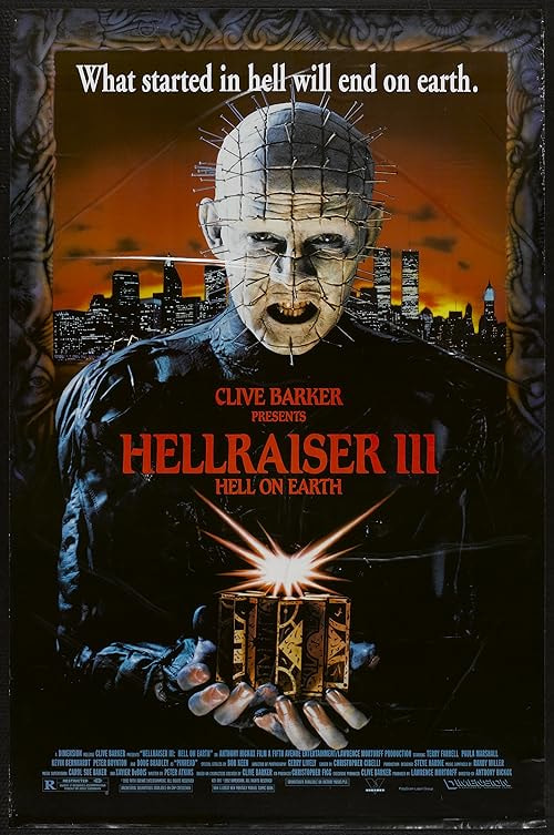 Hellraiser III: Hell on Earth movie poster