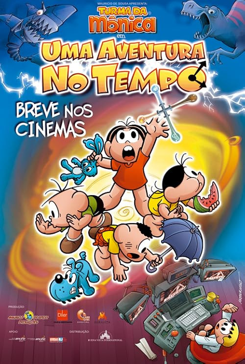 Turma da Mônica em Uma Aventura no Tempo movie poster
