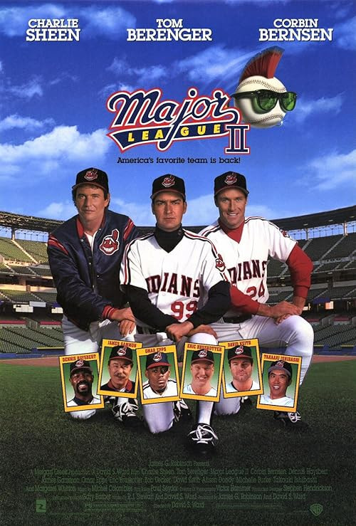 Major League II movie poster