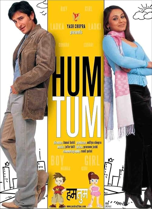 Hum Tum movie poster