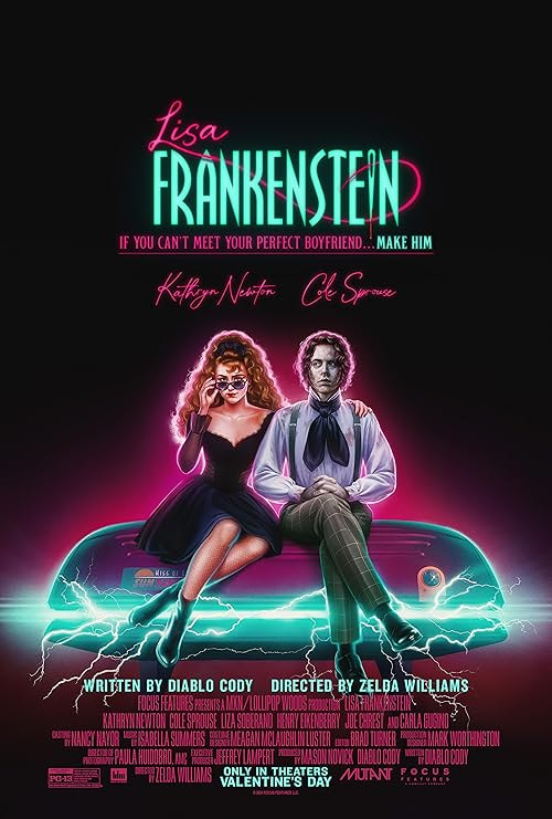 Lisa Frankenstein movie poster