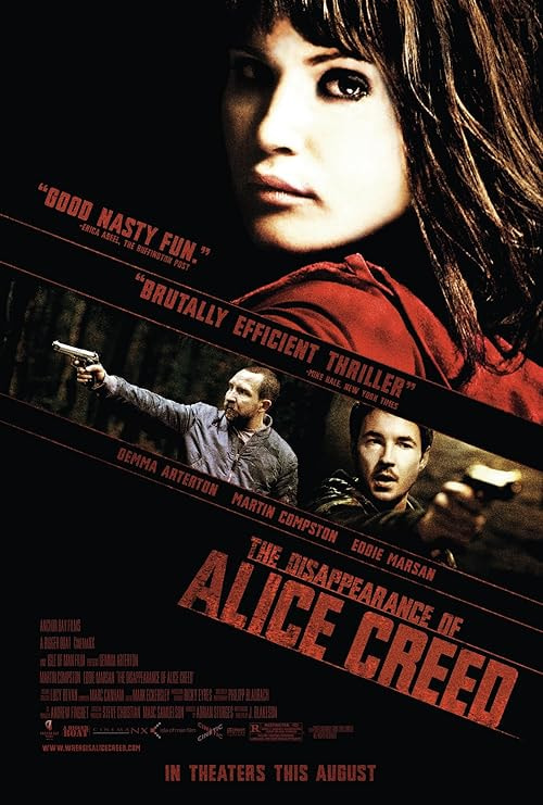The Disappearance of Alice Creed movie poster