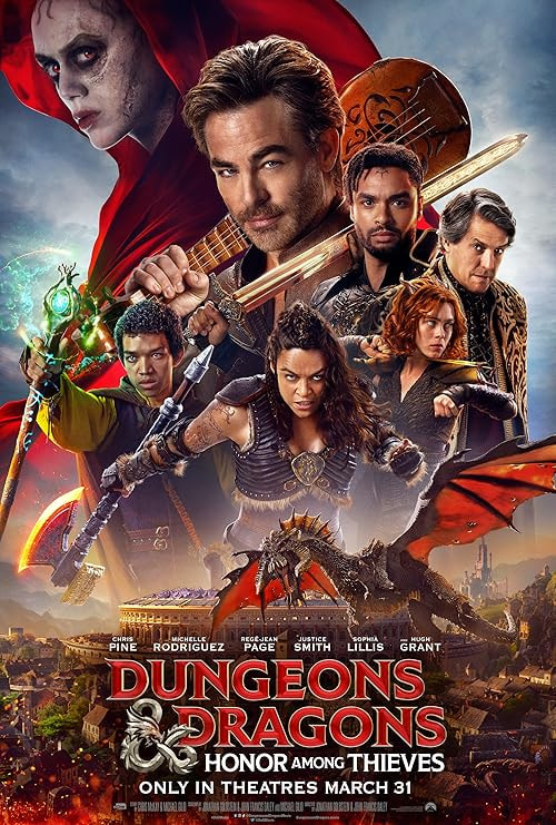 Dungeons & Dragons: Honor Among Thieves movie poster