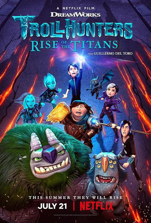 Trollhunters: Rise of the Titans movie poster