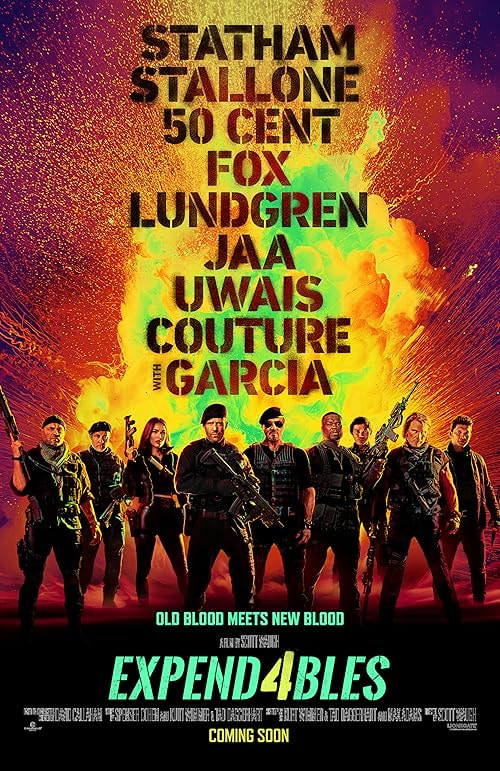 The Expendables 4 movie poster