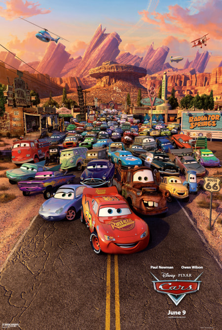 Cars movie poster