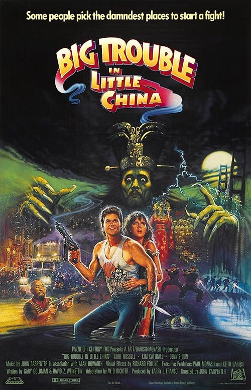Big Trouble in Little China movie poster