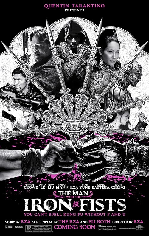 The Man with the Iron Fists movie poster