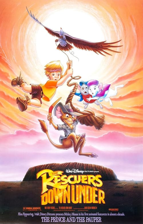 The Rescuers Down Under movie poster