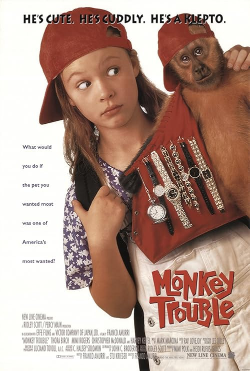 Monkey Trouble movie poster