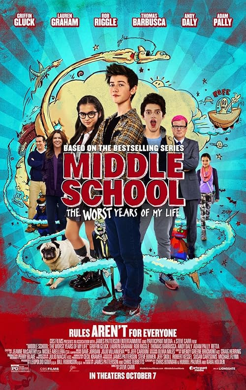 Middle School: The Worst Years of My Life movie poster