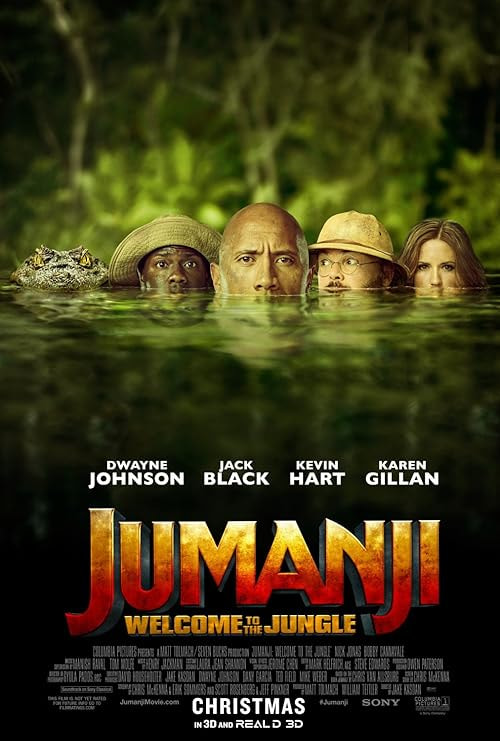 Jumanji: Welcome to the Jungle movie poster