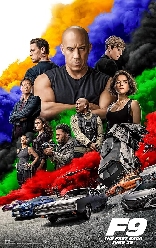 F9: The Fast Saga movie poster