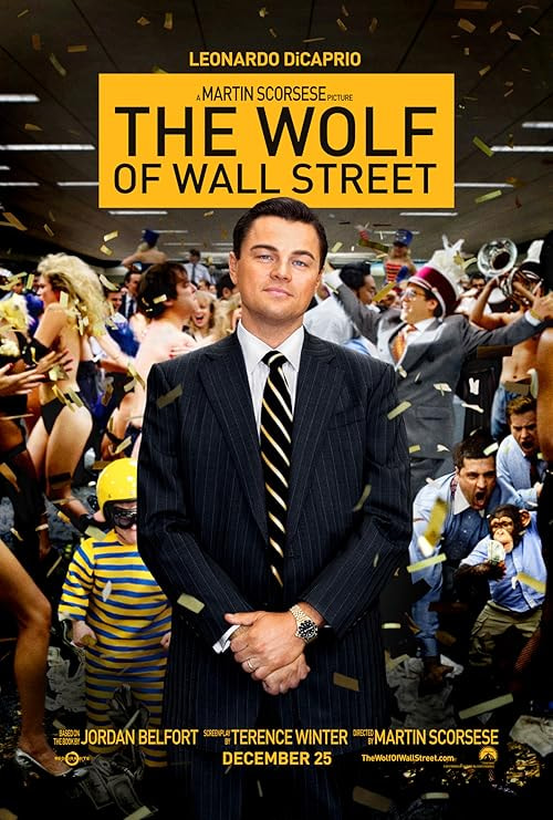 The Wolf of Wall Street movie poster