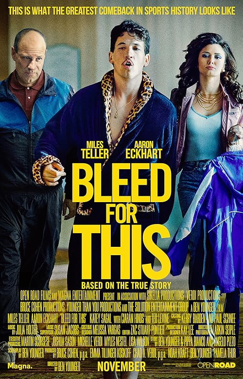 Bleed for This movie poster
