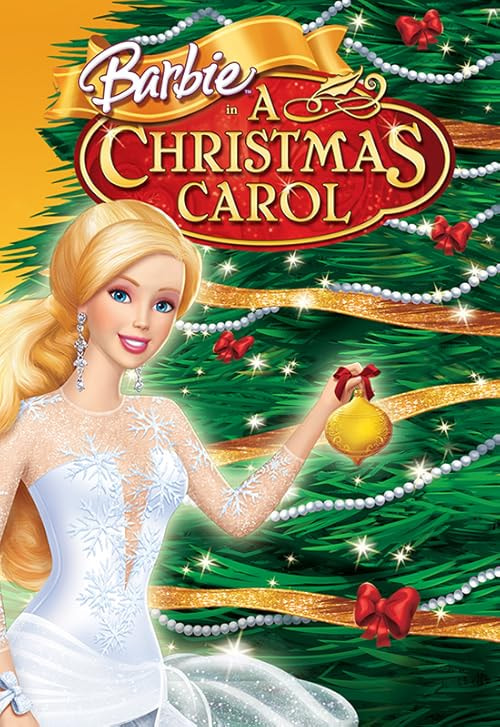 Barbie in 'A Christmas Carol' movie poster