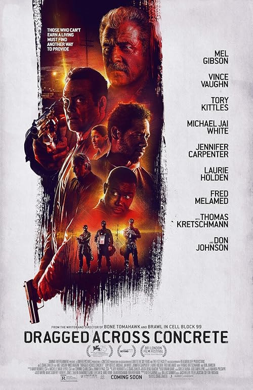 Dragged Across Concrete movie poster