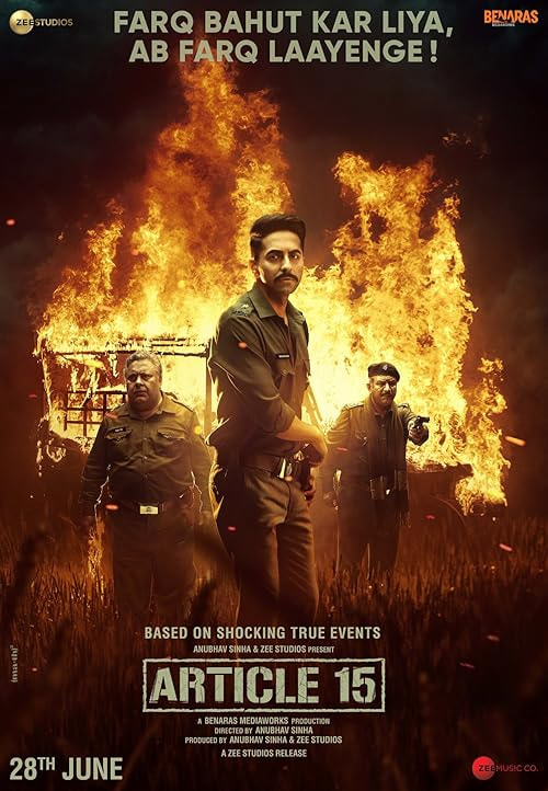 Article 15 movie poster