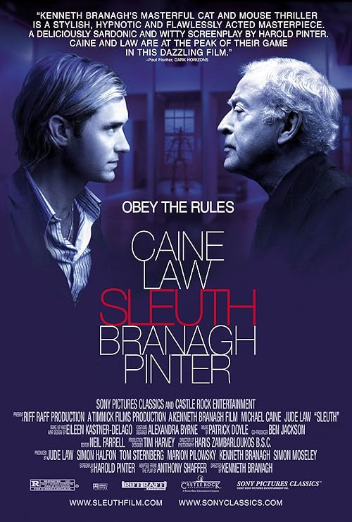 Sleuth movie poster