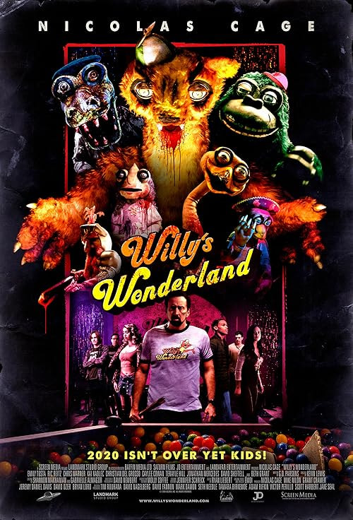 Willy's Wonderland movie poster